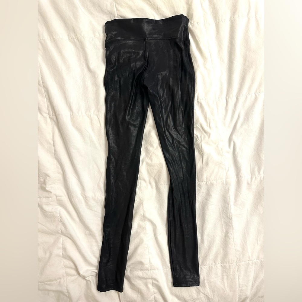 Spanx Faux Leather Leggings size XS black - Picture 8 of 9